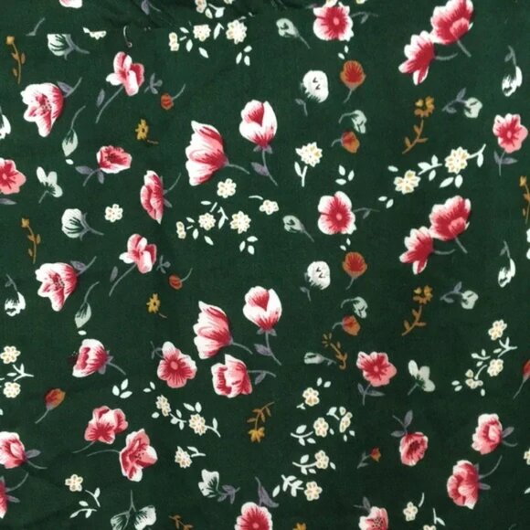 Ghospell Floral Ruffle Hem Maxi Dres - Picture 8 of 13